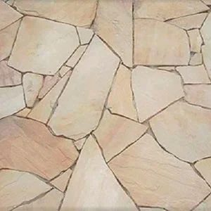 Sandstone crazy paving calibrated golden crazy paving out pavers outdoor tiles